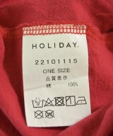 HOLIDAY（ホリデイ）その他 赤 サイズ:ONE レディース/2200638777031