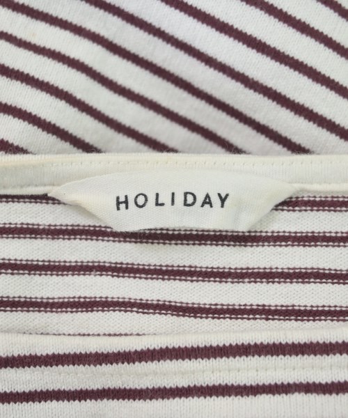 HOLIDAY（ホリデイ）Tシャツ・カットソー 白 サイズ:ONE レディース/2200625508020