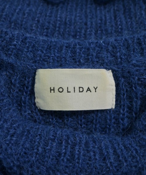 HOLIDAY（ホリデイ）ニット・セーター 青 サイズ:ONE レディース/2200625508044