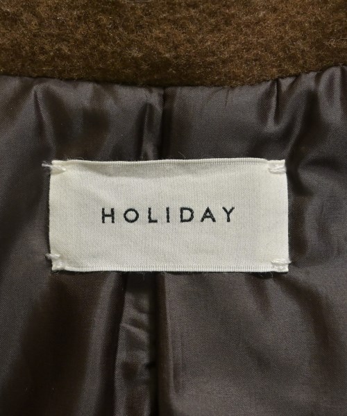 HOLIDAY（ホリデイ）チェスターコート 茶 サイズ:ONE レディース/2200670889013