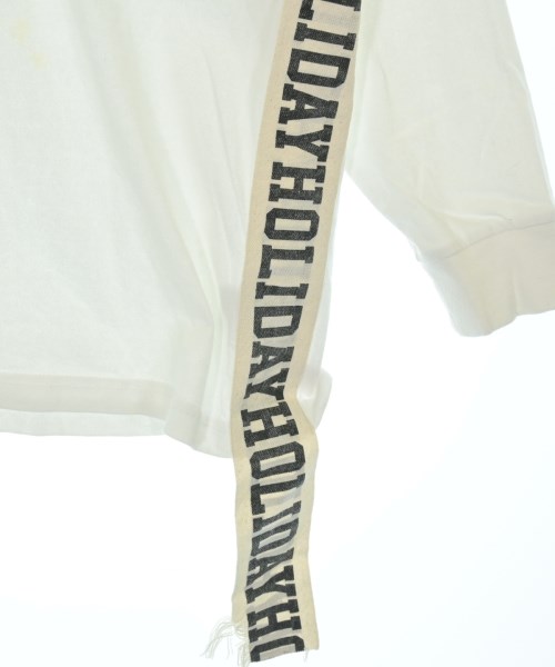HOLIDAY（ホリデイ）Tシャツ・カットソー 白 サイズ:ONE レディース/2200674965140