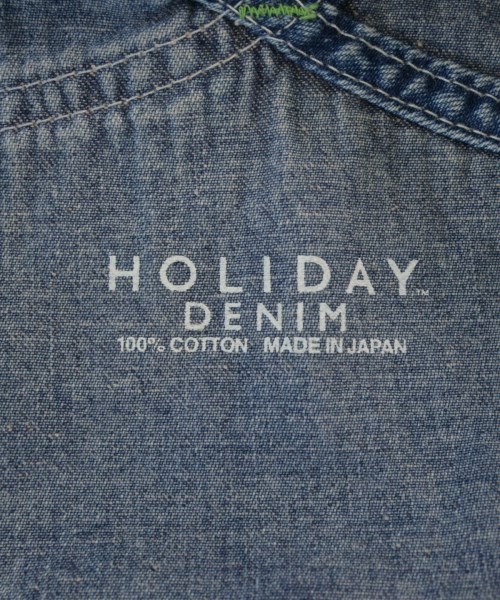 HOLIDAY（ホリデイ）オールインワン/サロペット 青 サイズ:F レディース/2200632638024