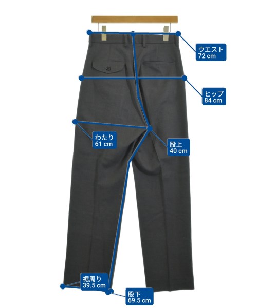 HOLIDAY（ホリデイ）スラックス グレー サイズ:1(S位) レディース/2200634991882