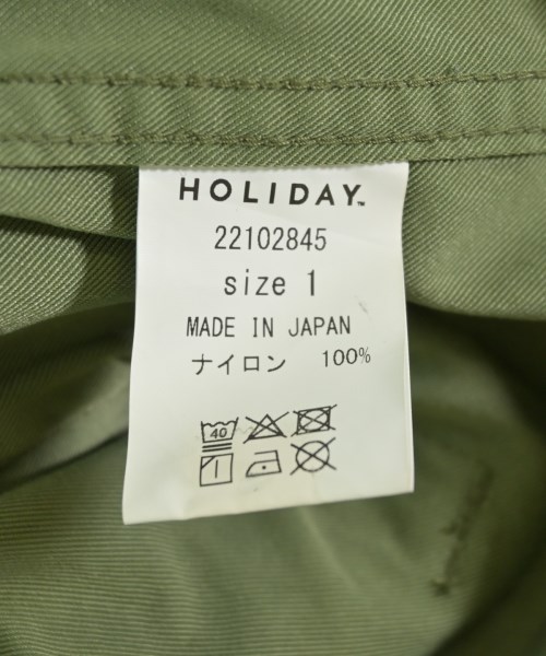 HOLIDAY（ホリデイ）オールインワン/サロペット カーキ サイズ:1(S位) レディース/2200707177052