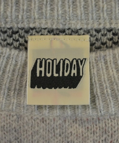 HOLIDAY（ホリデイ）ニット・セーター グレー サイズ:ONE レディース/2200718144203