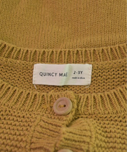 quincy mae（クインシーメイ）ニット 黄 サイズ:90(24M) キッズ/2200477256032
