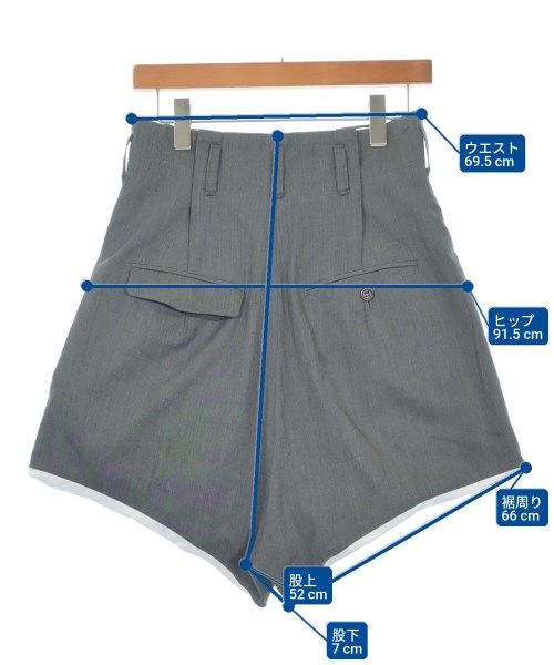 BASE MARK（ベースマーク）ショートパンツ グレー サイズ:-(M位) メンズ/2200619980092