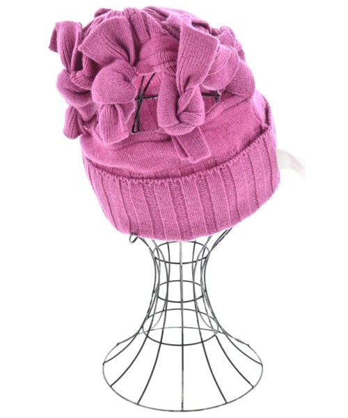 BASE MARK（ベースマーク）ニットキャップ・ビーニー 紫 サイズ:- レディース/2200664032074