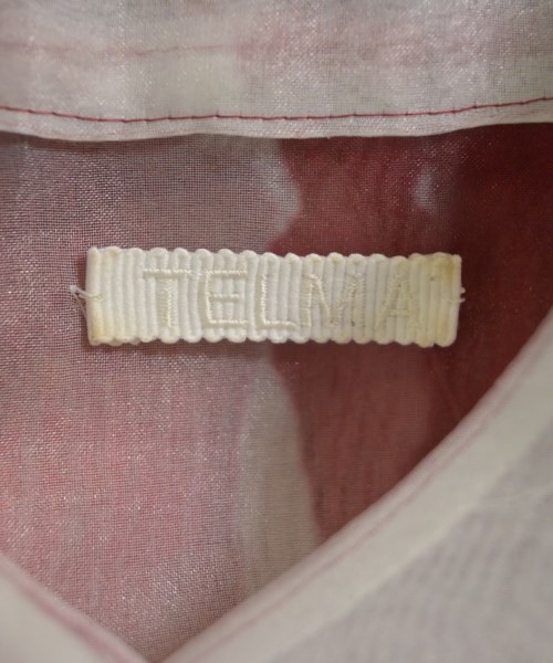 TELMA（テルマ）ブラウス 赤 サイズ:34(XS位) レディース/2200631236054