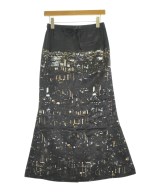 TELMA（テルマ）ロング・マキシ丈スカート 黒 サイズ:36(S位) レディース/2200663044078