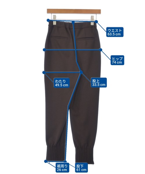 MANOF（マノフ）スラックス 茶 サイズ:S レディース/2200624009245