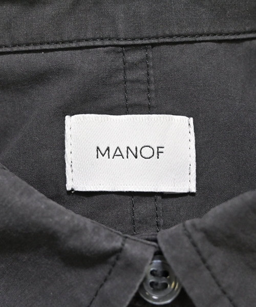 MANOF（マノフ）ブラウス 黒 サイズ:F レディース/2200608443058
