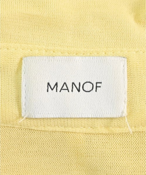 MANOF（マノフ）ニット・セーター 黄 サイズ:F レディース/2200613579032