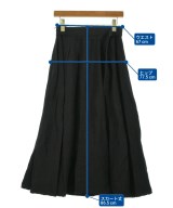 MANOF（マノフ）ロング・マキシ丈スカート 黒 サイズ:S レディース/2200598998040