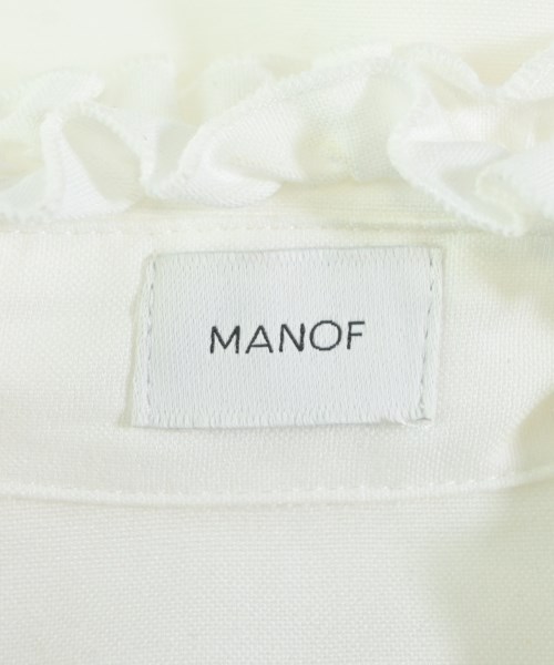 MANOF（マノフ）カジュアルシャツ 白 サイズ:F レディース/2200676766059