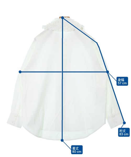 MANOF（マノフ）カジュアルシャツ 白 サイズ:F レディース/2200676766059