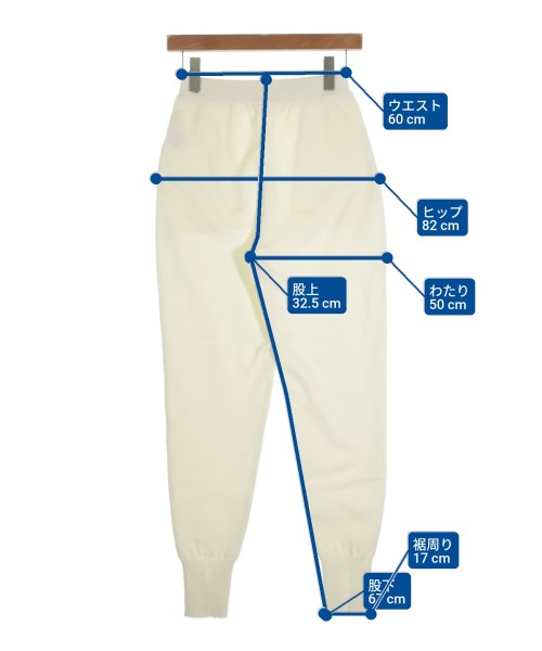 MANOF（マノフ）スウェットパンツ 白 サイズ:S レディース/2200689266119
