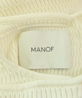 MANOF（マノフ）Tシャツ・カットソー 白 サイズ:F レディース/2200650520011