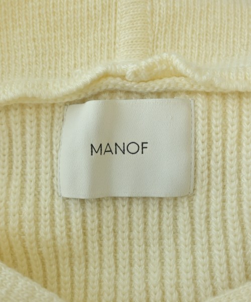MANOF（マノフ）ニット・セーター 白 サイズ:F レディース/2200659613073