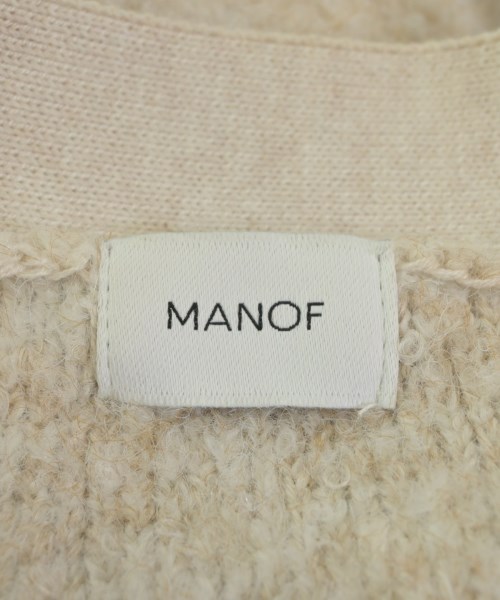 MANOF（マノフ）カーディガン ベージュ サイズ:F レディース/2200648466024