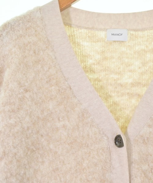 MANOF（マノフ）カーディガン ベージュ サイズ:F レディース/2200648466024