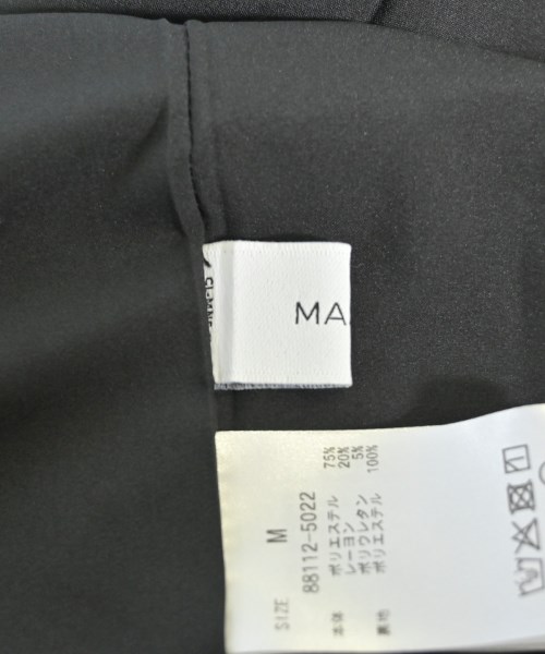 MANOF（マノフ）オールインワン/サロペット 黒 サイズ:M レディース/2200646190044