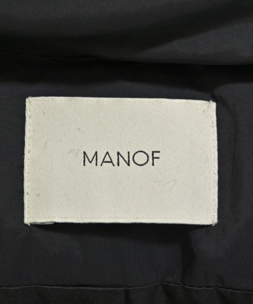 MANOF（マノフ）ダウンジャケット/ダウンベスト 黒 サイズ:M レディース/2200705969024