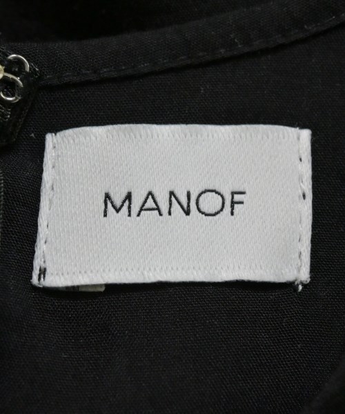 MANOF（マノフ）ワンピース 黒 サイズ:S レディース/2200664941116