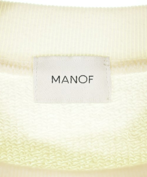 MANOF（マノフ）スウェット 白 サイズ:F レディース/2200720168013