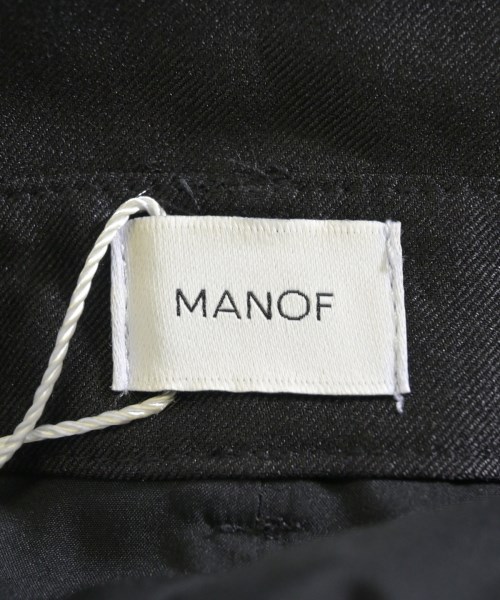 MANOF（マノフ）スラックス 黒 サイズ:M レディース/2200726255052