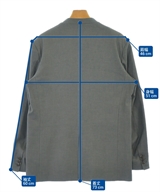 M TO R（ムゥトアール）カジュアルジャケット グレー サイズ:38(M位) レディース/2200638772029