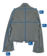 M TO R（ムゥトアール）カジュアルジャケット グレー サイズ:38(M位) レディース/2200670826018