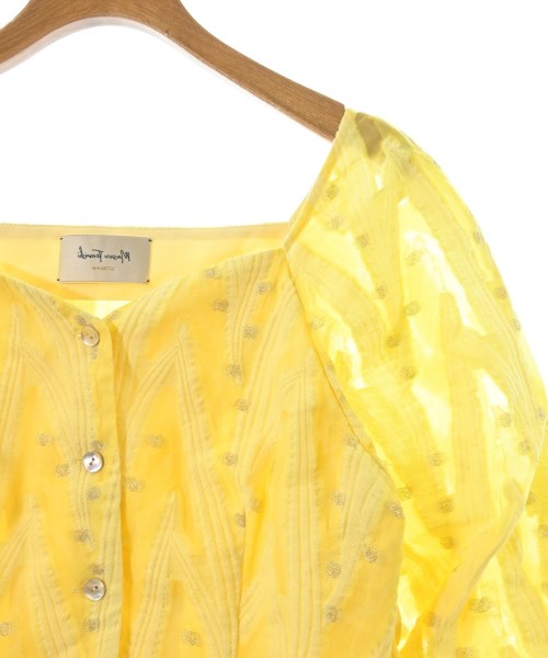 masaco teranishi（マサコ　テラニシ）カジュアルシャツ 黄 サイズ:-(S位) レディース/2200651891035