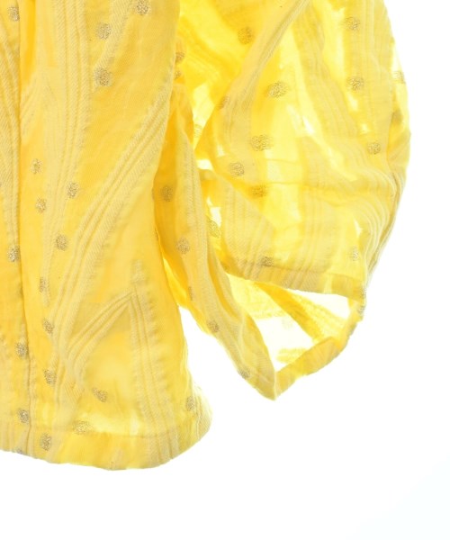 masaco teranishi（マサコ　テラニシ）カジュアルシャツ 黄 サイズ:-(S位) レディース/2200651891035
