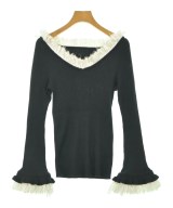 masaco teranishi（マサコ　テラニシ）ニット・セーター 黒 サイズ:F レディース/2200646456027