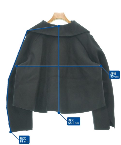 RhodolirioN（ロドリリオン）ブルゾン 黒 サイズ:0(XS位) レディース/2200619396060