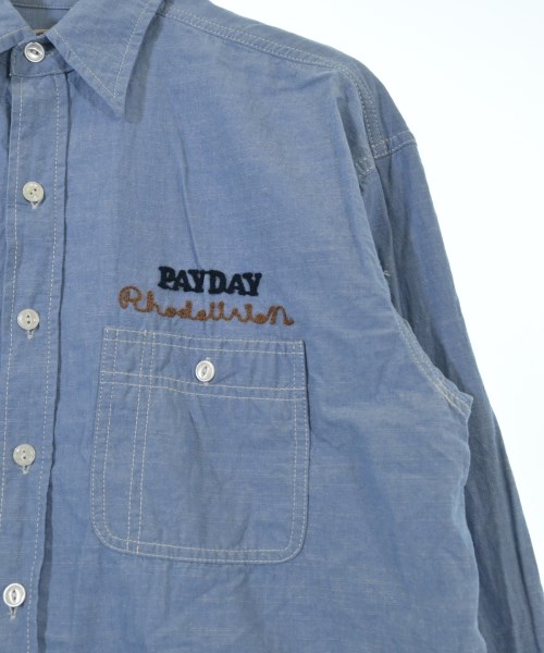 RhodolirioN（ロドリリオン）カジュアルシャツ 青 サイズ:0(XS位) レディース/2200657650124