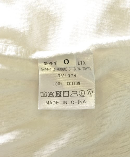 RhodolirioN（ロドリリオン）Tシャツ・カットソー 白 サイズ:0(XS位) レディース/2200720519655