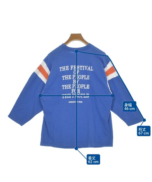 RhodolirioN（ロドリリオン）Tシャツ・カットソー 青 サイズ:0(XS位) レディース/2200720467048