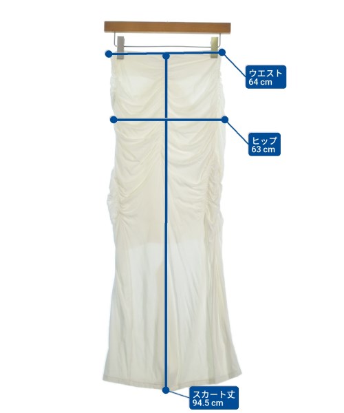 PRANK PROJECT（プランクプロジェクト）ロング・マキシ丈スカート 白 サイズ:36(S位) レディース/2200673197016