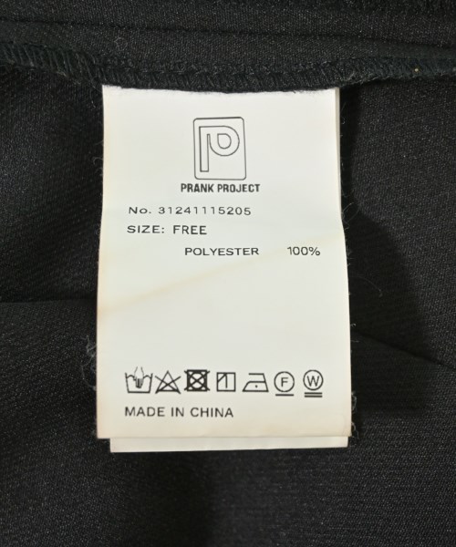 PRANK PROJECT（プランクプロジェクト）ドレスシャツ 黒 サイズ:F レディース/2200711451261