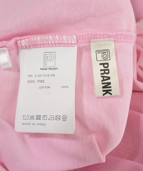 PRANK PROJECT（プランクプロジェクト）Tシャツ・カットソー ピンク サイズ:F レディース/2200712397094