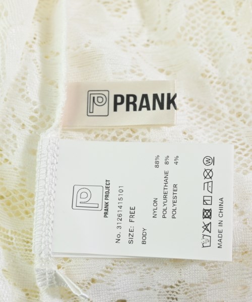 PRANK PROJECT（プランクプロジェクト）Tシャツ・カットソー 白 サイズ:F レディース/2200717709274