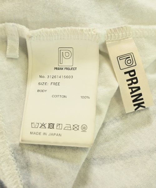 PRANK PROJECT（プランクプロジェクト）Tシャツ・カットソー 白 サイズ:F レディース/2200709317074