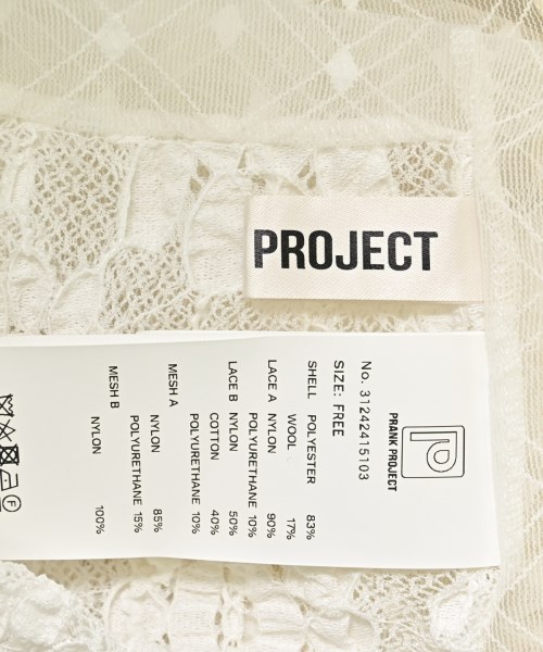 PRANK PROJECT（プランクプロジェクト）Tシャツ・カットソー 白 サイズ:F レディース/2200667056190