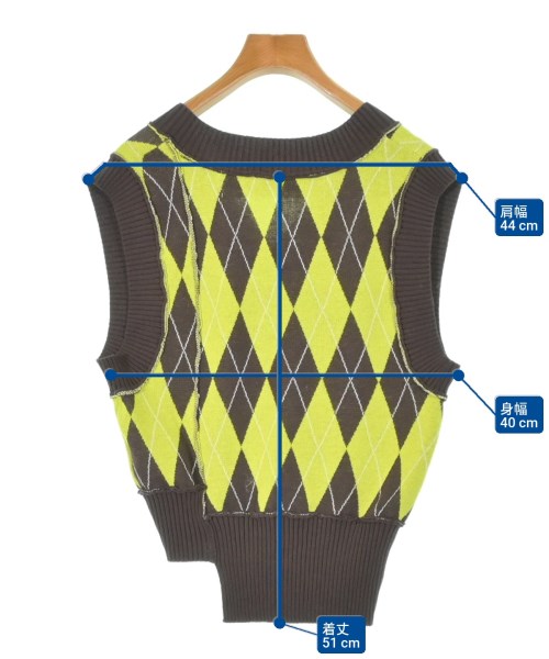 PRANK PROJECT（プランクプロジェクト）ベスト 茶 サイズ:F レディース/2200667613218