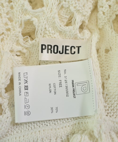 PRANK PROJECT（プランクプロジェクト）ベスト 白 サイズ:F レディース/2200667613225