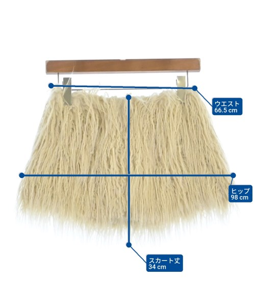 PRANK PROJECT（プランクプロジェクト）ミニスカート ベージュ サイズ:36(S位) レディース/2200667613294