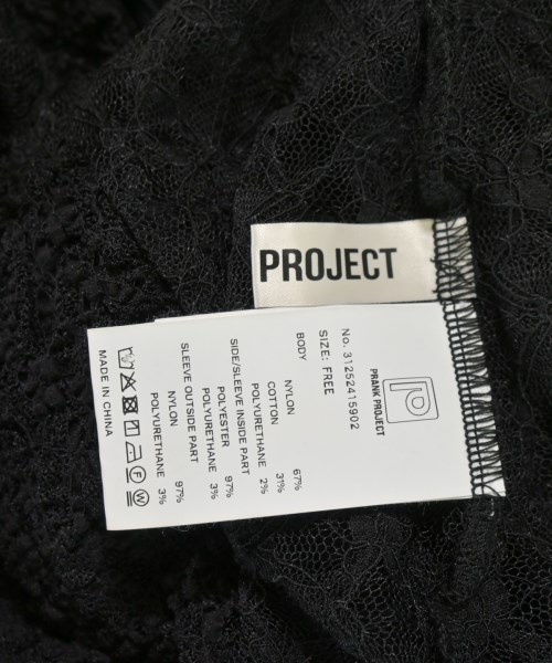 PRANK PROJECT（プランクプロジェクト）Tシャツ・カットソー 黒 サイズ:F レディース/2200720047103