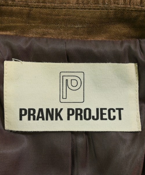 PRANK PROJECT（プランクプロジェクト）カジュアルジャケット 茶 サイズ:38(S位) メンズ/2200727310019